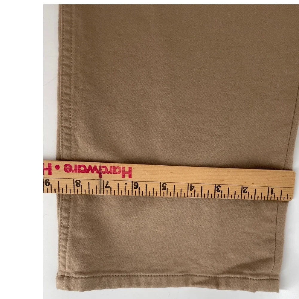 Banana Republic Traveler Pants Mens 38x31*Tan Slim Fit 5-Pocket Flat Front